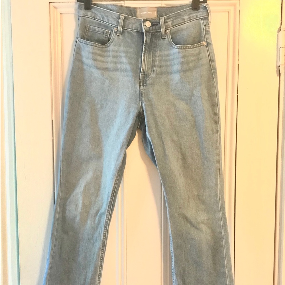Kick crop jeans